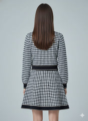 AD Petite Knit Gray house Mini A-Line 2 Pcs Set