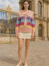 AD Student Doll Collar Multiple Pink Top