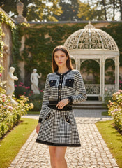 AD Petite Knit Gray house  Mini A-Line 2 Pcs Set