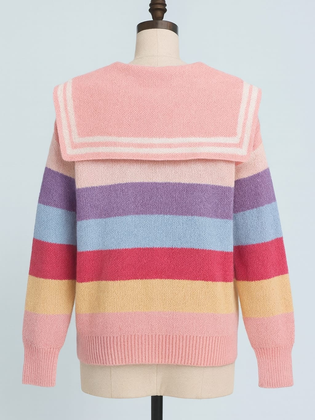 AD Student Doll Collar Multiple Pink Top