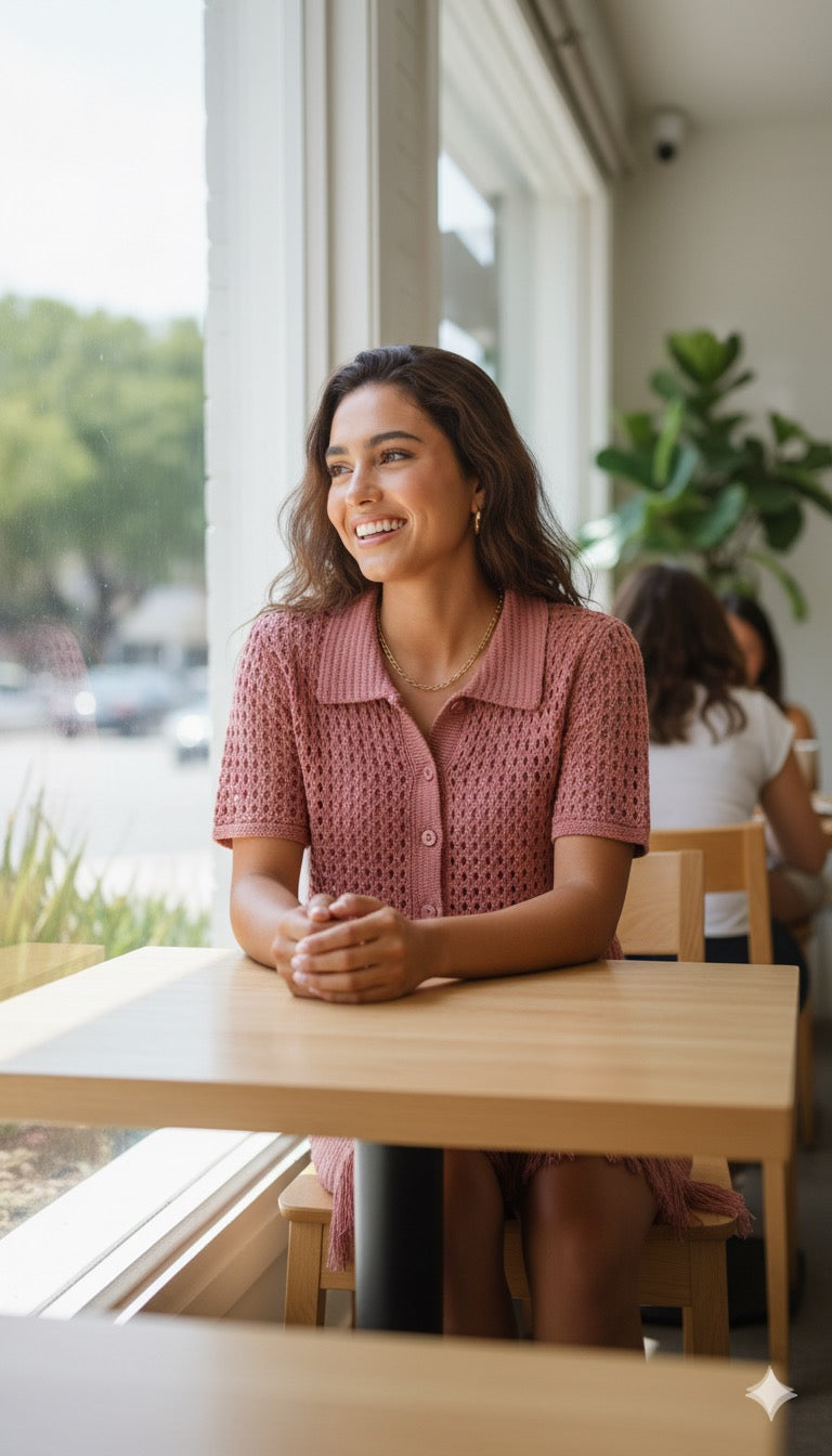 ADL Simple Elite Tassel Decorated Knitted 2 Piece Set Women's Clothing.